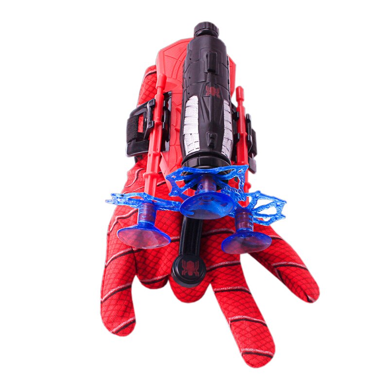 Yuciya Spider-Man Role-Play Toy, Spiderman Gloves Web Shooter for Kids,  Superhero Gloves with Wrist Ejection Launcher Cosplay Super Spiderman  Costume